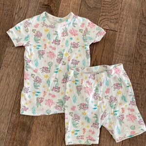 Gap Organic Cotton Little Mermaid Pajamas